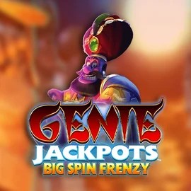 Official Jackpots logo: Genie Jackpots: Big Spin Frenzy by Blueprint Gaming at Melbet Casino