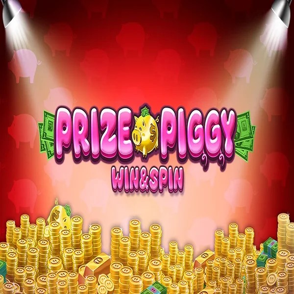 Prize Piggy Win &amp; Spin slot logo by Inspired Gaming at Melbet Casino